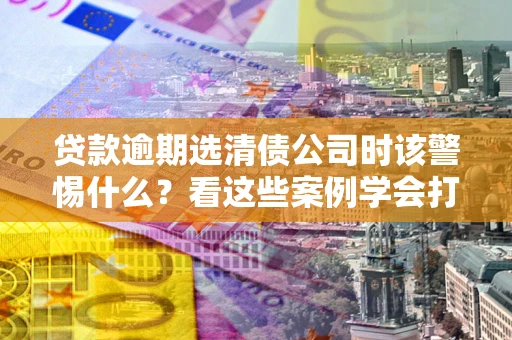 武汉贷款逾期选清债公司时该警惕什么？看这些案例学会打翻身仗