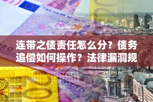 武汉连带之债责任怎么分？债务追偿如何操作？法律漏洞规避指南