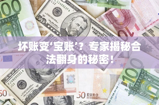 武汉坏账变‘宝账’？专家揭秘合法翻身的秘密！