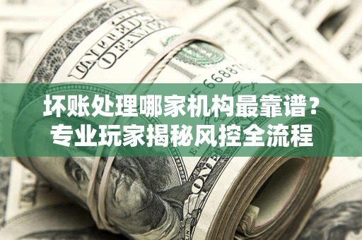 武汉坏账处理哪家机构最靠谱？专业玩家揭秘风控全流程