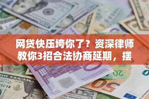 武汉网贷快压垮你了？资深律师教你3招合法协商延期，摆脱暴力催收！
