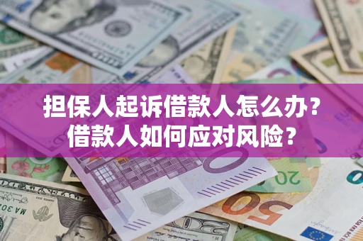 武汉担保人起诉借款人怎么办？借款人如何应对风险？
